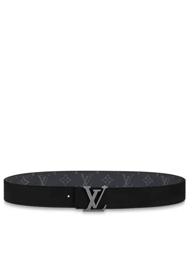 LV Initiales Reversible Monogram Leather Belt Black - LOUIS VUITTON - BALAAN 4