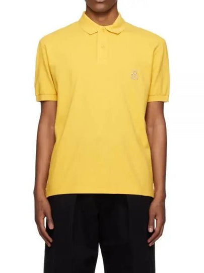 Afko Cotton Polo Shirt Yellow - ISABEL MARANT - BALAAN 2