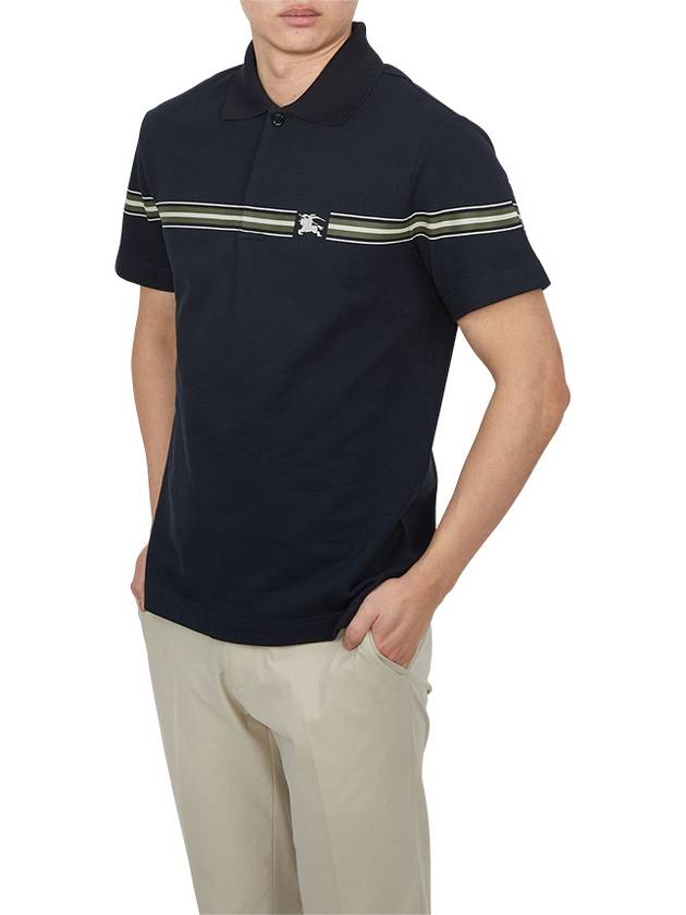 Striped cotton polo shirt 8105139 - BURBERRY - BALAAN 5