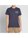 Men's Preppy Logo Short Sleeve T-Shirt Navy - BARBOUR - BALAAN 3