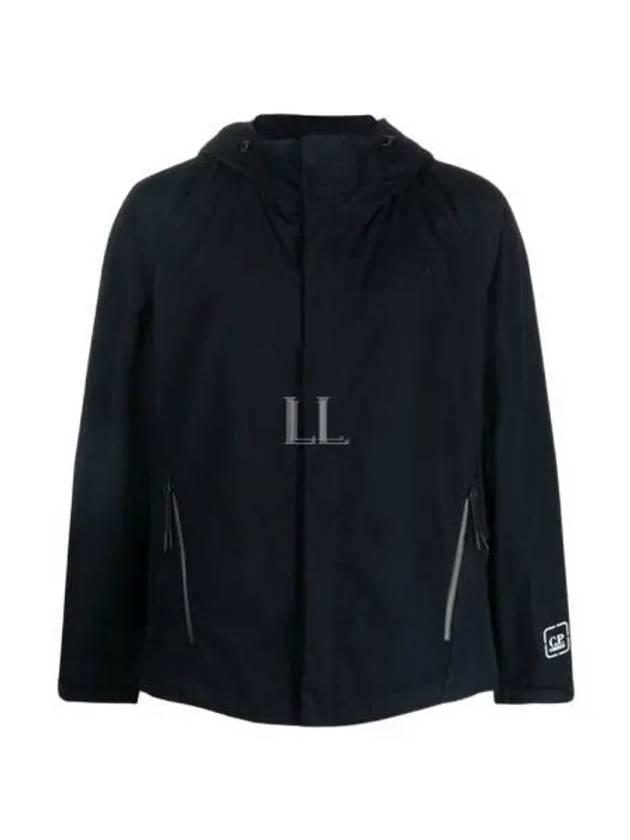 Metropolis Hooded Jacket Navy - CP COMPANY - BALAAN 2