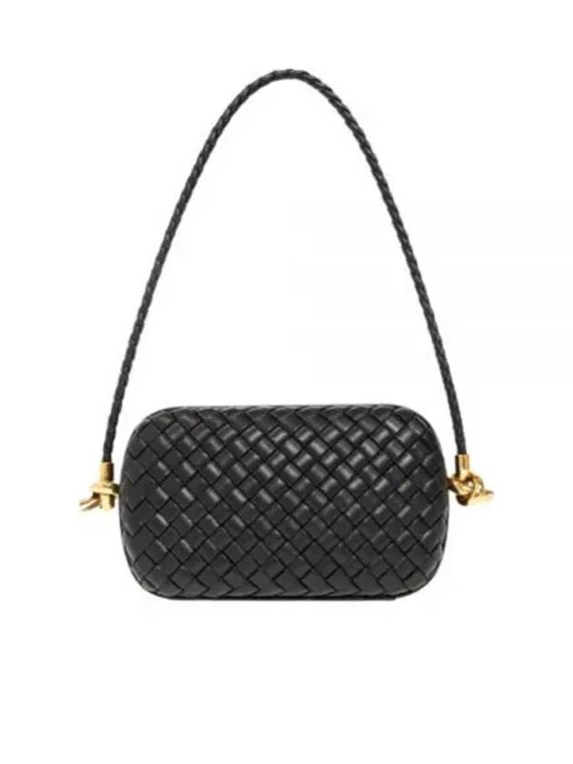 Knot Minadiair On Strap Tote Bag Black - BOTTEGA VENETA - BALAAN 2