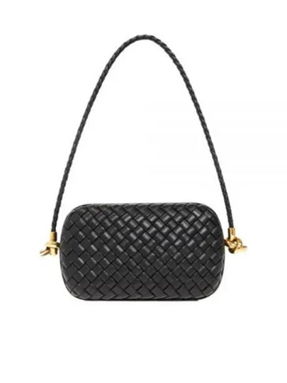 Knot Minadiair On Strap Tote Bag Black - BOTTEGA VENETA - BALAAN 2