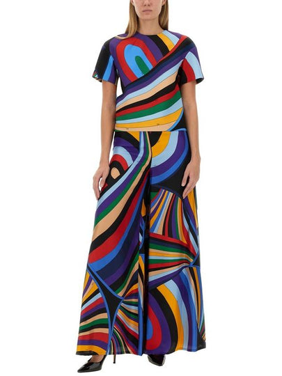 PANTS WITH PRINT - EMILIO PUCCI - BALAAN 2