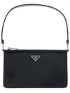 Brushed Leather Mini Bag Black - PRADA - BALAAN 2