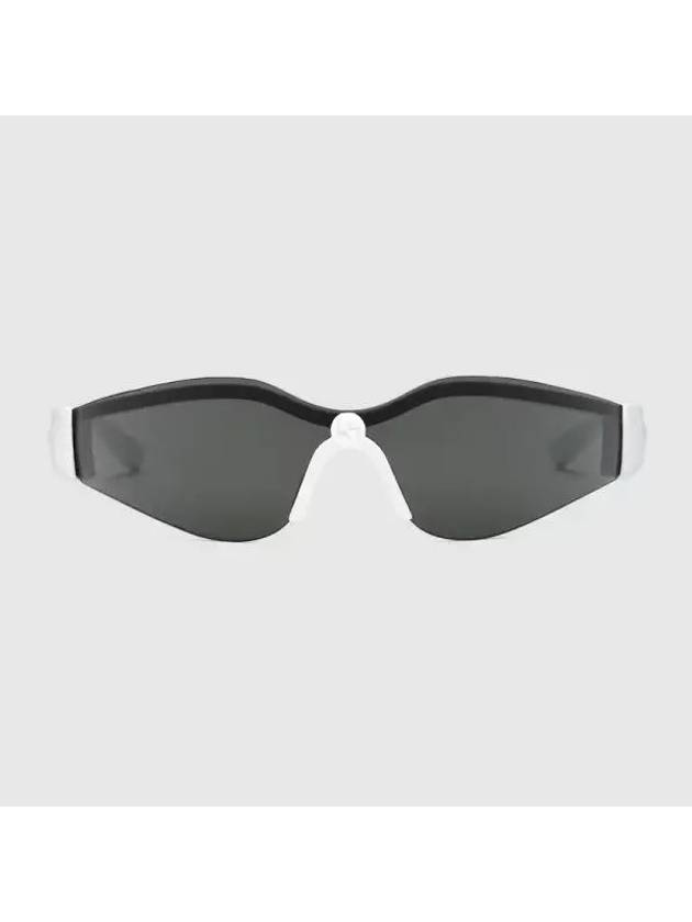 mask shape frame sunglasses black injection boutique 779494J16911012 - GUCCI - BALAAN 1