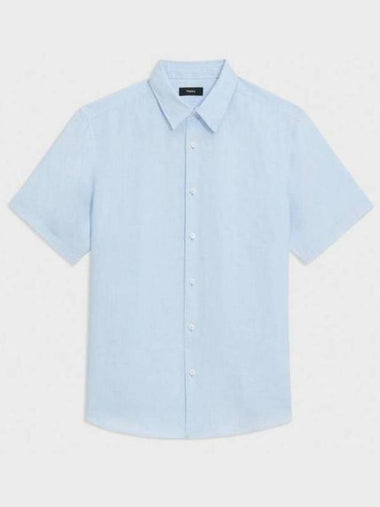 Short Sleeve Shirt N0373502 Y9H Free Skylight - THEORY - BALAAN 1