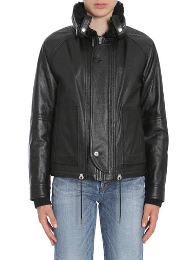 leather bomber jacket 483183YC2JA1000 B0040167963 - SAINT LAURENT - BALAAN 1