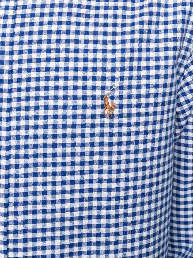 Gingham Button Down Shirt 710792041005 - POLO RALPH LAUREN - BALAAN 6