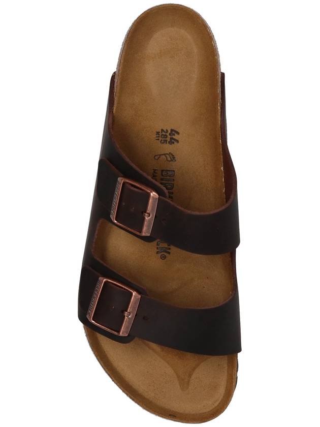 Birkenstock ‘Arizona BS’ Slides, Men's, Brown - BIRKENSTOCK - BALAAN 6