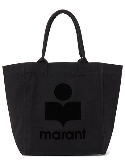 Yenky Logo Tote Bag Black - ISABEL MARANT - BALAAN 2