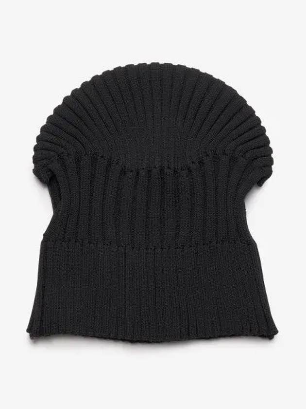 Fluted Knit Beanie 1 Black CF004AI023BLACK - CFCL - BALAAN 1