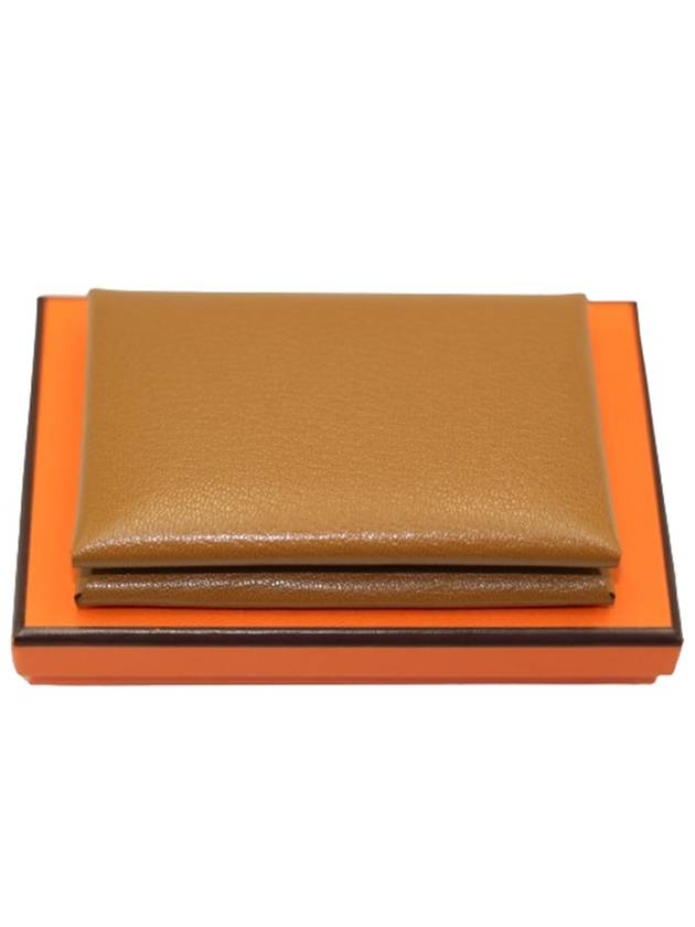 Card Wallet Calvi Duo Compact Micro Holder Brands Door H083416CKU8 - HERMES - BALAAN 1