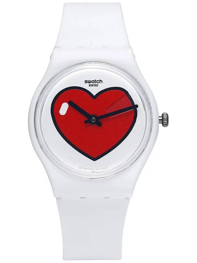 GW718 VALENTINE S DAY LOVE O CLOCK Urethane Watch - SWATCH - BALAAN 5