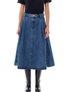 Skirt 24AF06447COHET IAL WASHED KNDIGO - A.P.C. - BALAAN 1