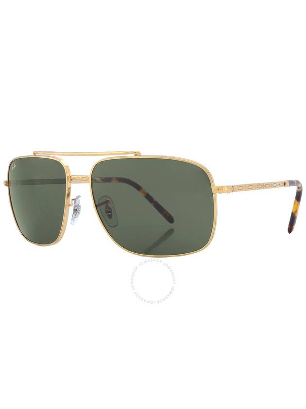 Eyewear Square Frame Sunglasses Green - RAY-BAN - BALAAN 4