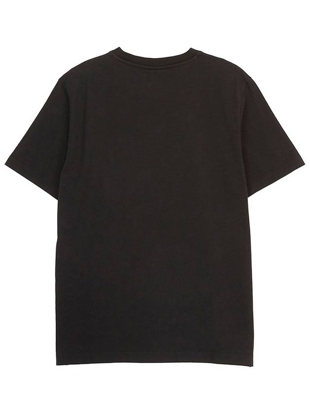 Speedy Fox Patch Comfort Short Sleeve T-Shirt Black - MAISON KITSUNE - BALAAN 3