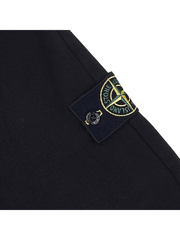 Compass Logo Patch Hoodie Black - STONE ISLAND - BALAAN 6