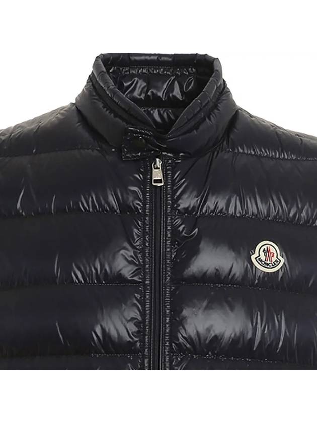 High Neck Quilted Down Vest Black - MONCLER - BALAAN 5