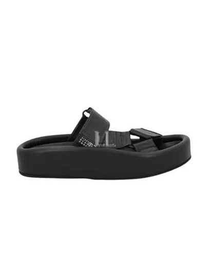 Webbing Slip-On Platform Sandals Black - MAISON MARGIELA - BALAAN 2