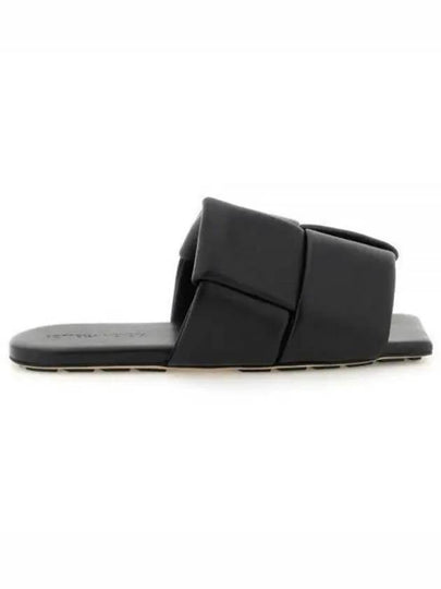 Men's Patch Mule Slippers Black - BOTTEGA VENETA - BALAAN 2