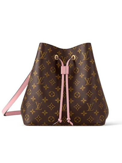 Monogram Neonoe Bucket Bag Brown Pink - LOUIS VUITTON - BALAAN 2