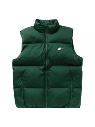 NSW Club Primaloft Water Repellent Puffer Vest Green - NIKE - BALAAN 1