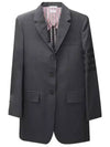 4 Bar Wool Jacket Grey - THOM BROWNE - BALAAN 2