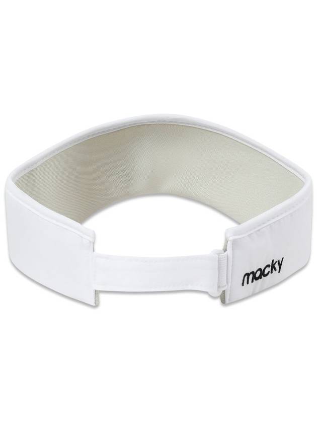 Daisy Patch Sun Visor White MCSS24SPT2WH - MACKY - BALAAN 3