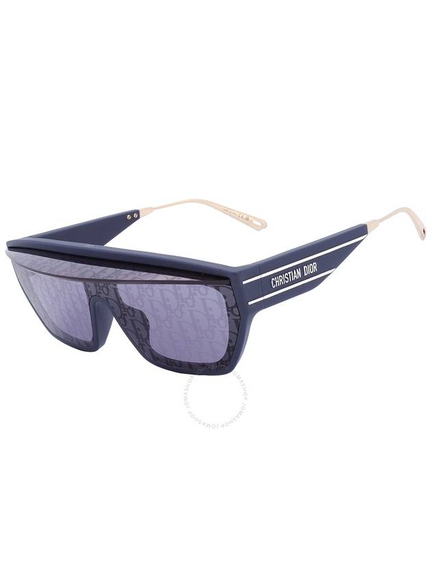 Dior DIORCLUB M7U Blue Logo Shield Men's Sunglasses CD40152U 91X141 - DIOR - BALAAN 3