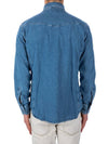 Flap Pocket Denim Long Sleeve Shirt Light Blue - TOM FORD - BALAAN 6