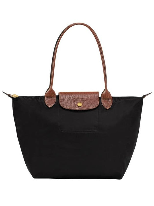 Le Pliage Original Medium Tote Bag Black - LONGCHAMP - BALAAN.