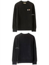 Double Fox Head Patch Classic Sweatshirt Anthracite - MAISON KITSUNE - BALAAN 5