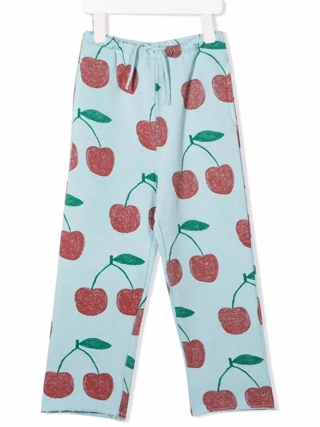 Kids Cherry Pattern Straight Fit Pants F21019 237EJ - THE ANIMALS OBSERVATORY - BALAAN 2