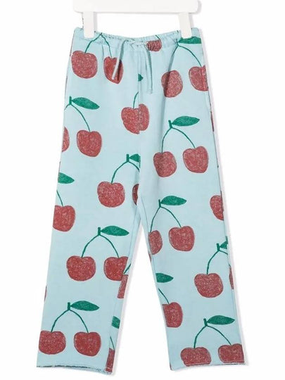 Kids Cherry Pattern Straight Fit Pants F21019 237EJ - THE ANIMALS OBSERVATORY - BALAAN 2