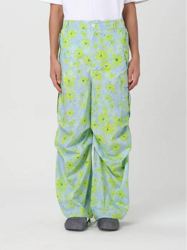 Parade Print Straight Pants Water - MARNI - BALAAN 1