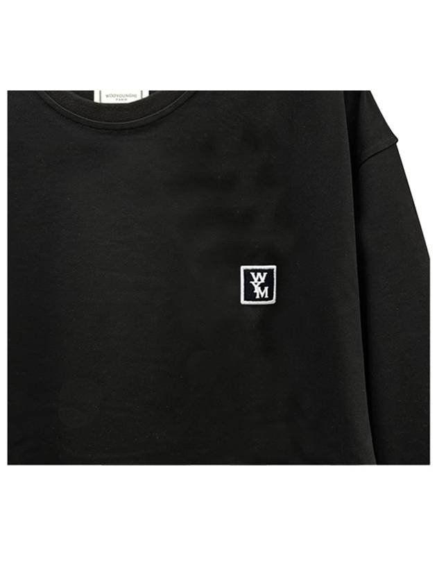 Men s back logo long sleeve t shirt black 201373 - WOOYOUNGMI - BALAAN 6