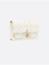 Lady Chain Canage Lambskin Pouch Bag White - DIOR - BALAAN 3