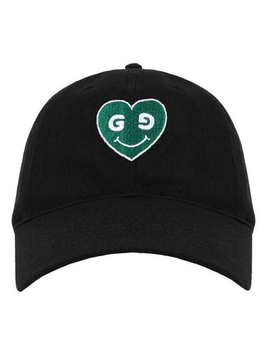 Green Heart Ball Cap Black - GOXO - BALAAN 1