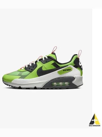 Air Max 90 Drift M Action Green Black Bright Crimson FB2877 300 - NIKE - BALAAN 1