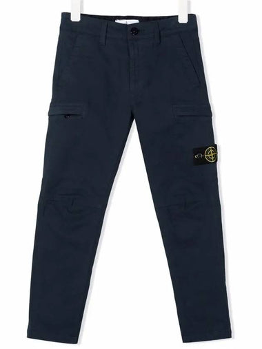 Kids Waffen Pocket Pants Navy 751630514 V0020 - STONE ISLAND - BALAAN 1