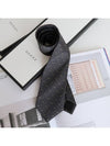 GG Dot Pattern Silk Tie Black - GUCCI - BALAAN 5