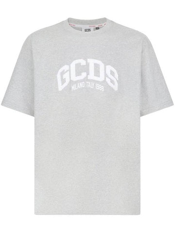 Gcds Oversized T-Shirt With Logo - GCDS - BALAAN 1