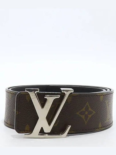 M9821 Monogram Macassar LV Initial Reversible Men s Belt 80 - LOUIS VUITTON - BALAAN 2