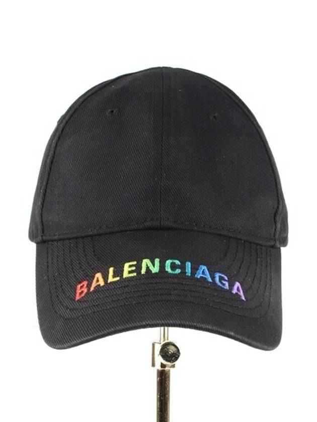 Rainbow logo ball cap L - BALENCIAGA - BALAAN 2