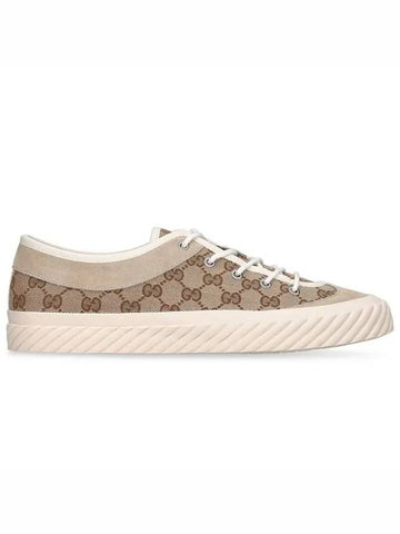 TORTUGA GG detail canvas low sneakers - GUCCI - BALAAN 1