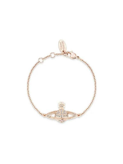 Mini Bas Relief Chain Bracelet Rose Gold - VIVIENNE WESTWOOD - BALAAN 2