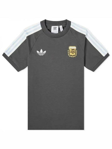 Beckenbauer Argentina Short Sleeve T Shirt Utility Black - ADIDAS - BALAAN 1