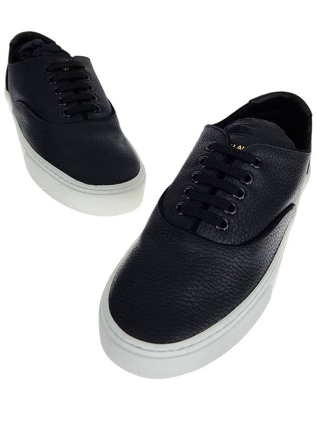 Venice Leather Low Top Sneakers Black - SAINT LAURENT - BALAAN 9