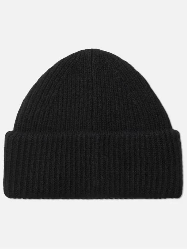 Small Face Patch Beanie Black - ACNE STUDIOS - BALAAN 5